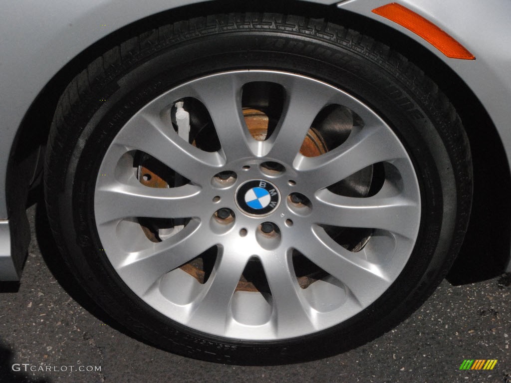 2009 3 Series 335i Sedan - Titanium Silver Metallic / Black photo #2