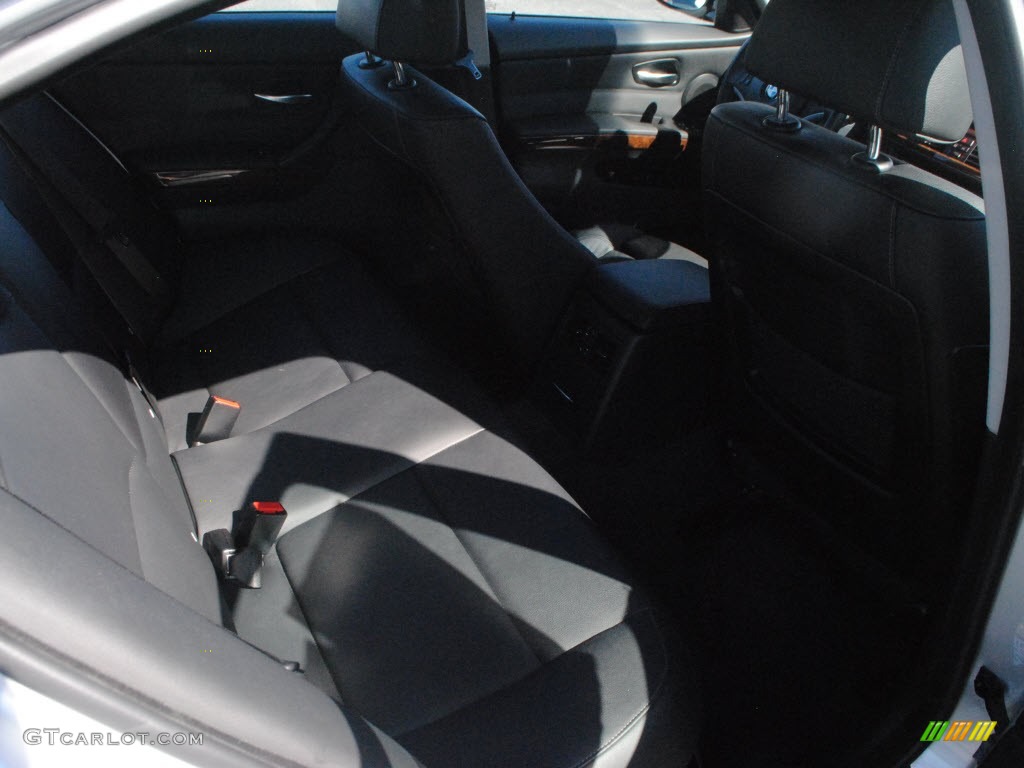 2009 3 Series 335i Sedan - Titanium Silver Metallic / Black photo #5