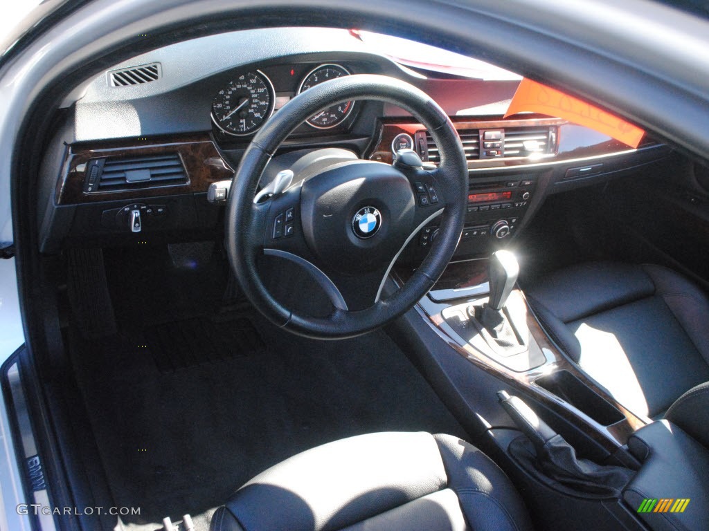 2009 3 Series 335i Sedan - Titanium Silver Metallic / Black photo #13