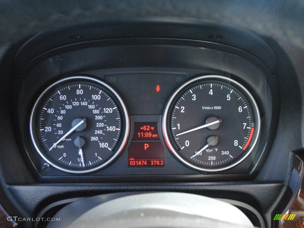 2009 3 Series 335i Sedan - Titanium Silver Metallic / Black photo #17