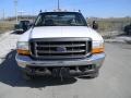 Oxford White - F450 Super Duty XL Regular Cab 4x4 Stake Truck Photo No. 3