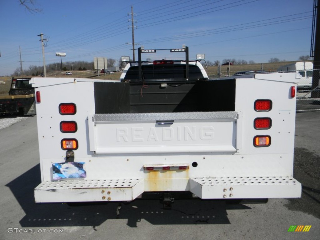 2007 Ram 3500 SLT Quad Cab 4x4 Utility Truck - Bright White / Khaki photo #4