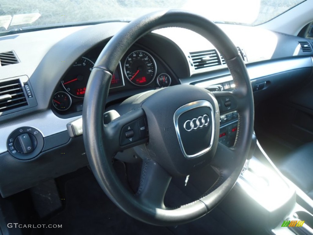 2008 A4 2.0T Sedan - Brilliant Black / Black photo #17