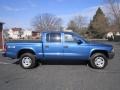 2004 Atlantic Blue Pearl Dodge Dakota SXT Quad Cab 4x4  photo #10