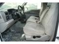 Medium Graphite 2000 Ford F250 Super Duty XLT Extended Cab 4x4 Interior Color