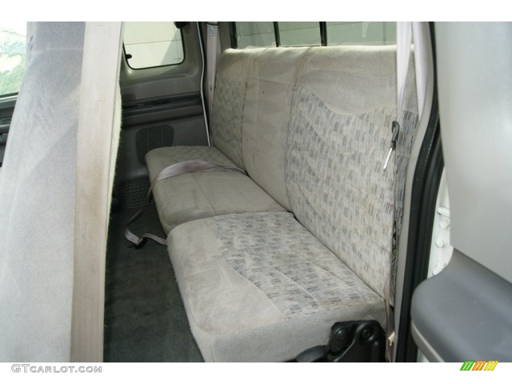 2000 F250 Super Duty XLT Extended Cab 4x4 - Oxford White / Medium Graphite photo #18