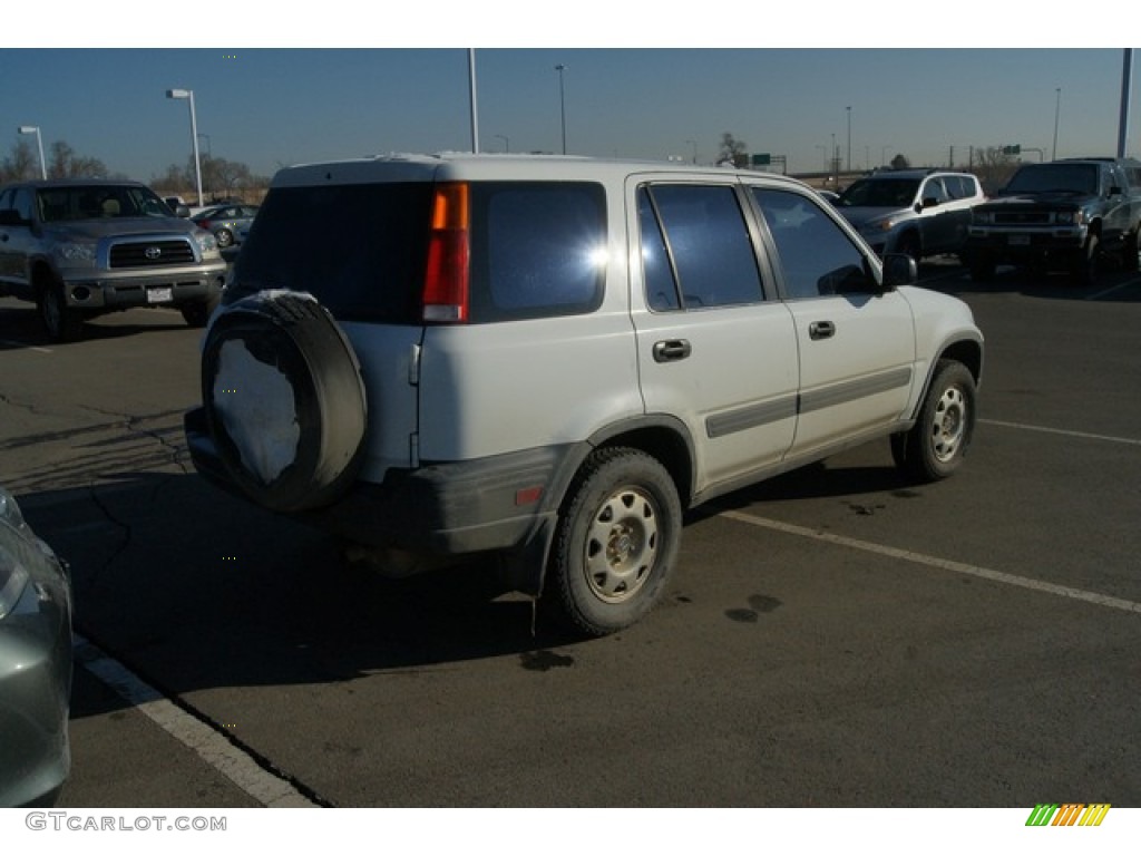 1999 CR-V LX 4WD - Taffeta White / Charcoal photo #2