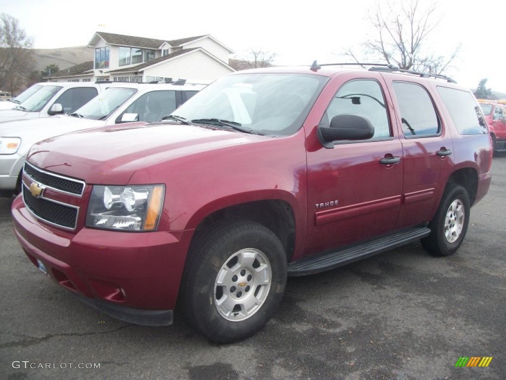 Red Jewel Tintcoat 2010 Chevrolet Tahoe LS 4x4 Exterior Photo #61176637