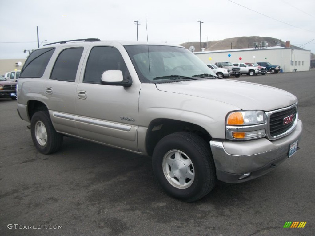 2004 Yukon SLE 4x4 - Silver Birch Metallic / Pewter/Dark Pewter photo #6