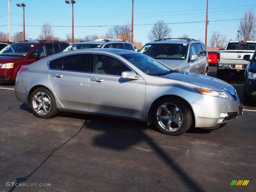 2009 TL 3.7 SH-AWD - Palladium Metallic / Taupe/Ebony photo #2