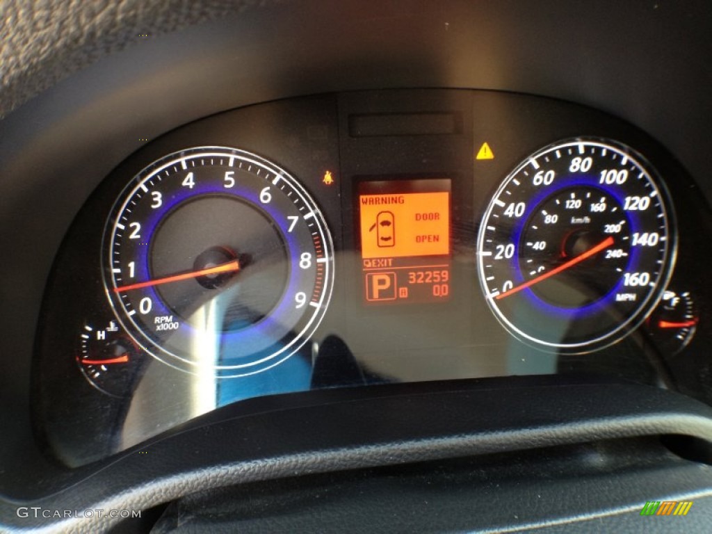 2009 Infiniti G 37 x Sedan Gauges Photo #61176976