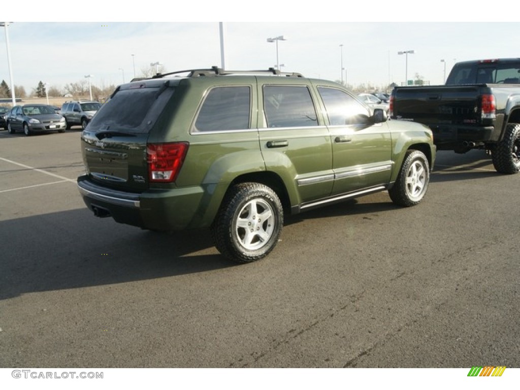 2006 Grand Cherokee Limited 4x4 - Jeep Green Metallic / Medium Slate Gray photo #2