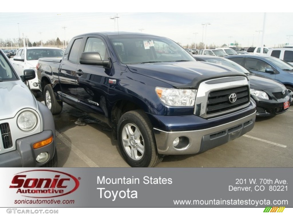 Nautical Blue Metallic Toyota Tundra