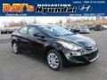 2012 Midnight Black Hyundai Elantra GLS  photo #1
