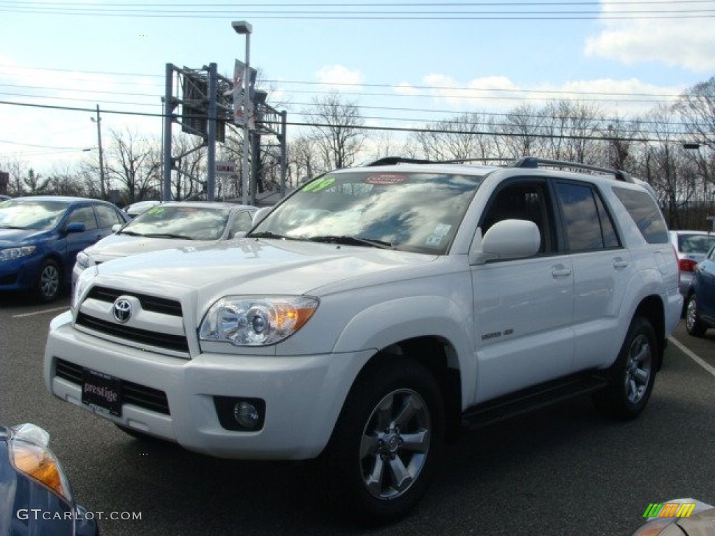 2009 4Runner Limited 4x4 - Natural White / Taupe photo #3
