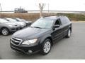 2009 Obsidian Black Pearl Subaru Outback 2.5i Limited Wagon  photo #2