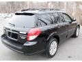2009 Obsidian Black Pearl Subaru Outback 2.5i Limited Wagon  photo #7