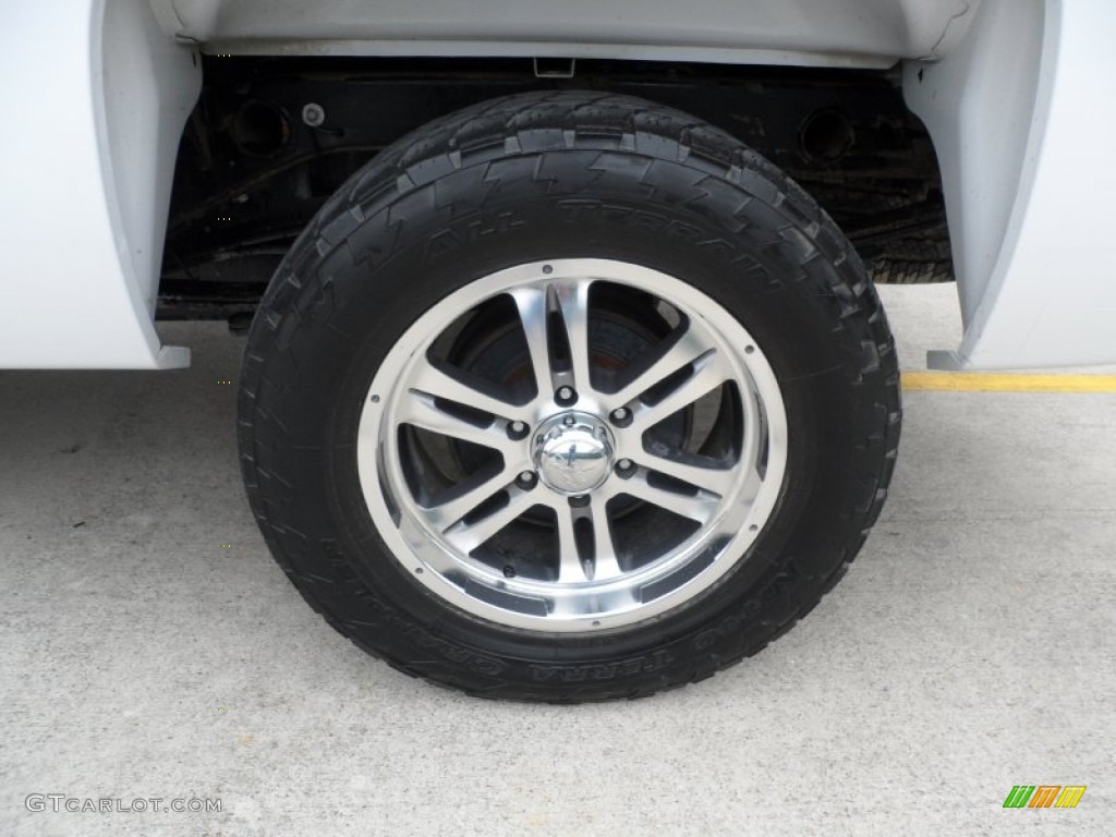 2008 Silverado 1500 LTZ Crew Cab 4x4 - Summit White / Ebony photo #12