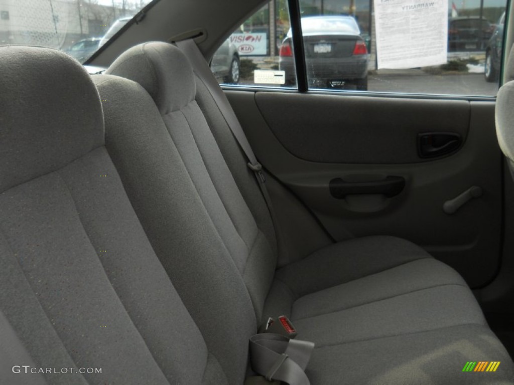 2000 Accent GL Sedan - Jade Green / Beige photo #8
