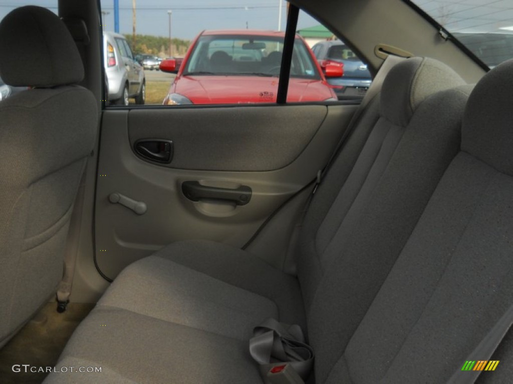 2000 Accent GL Sedan - Jade Green / Beige photo #17