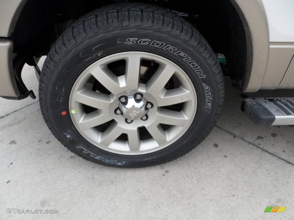 2012 Ford F150 King Ranch SuperCrew 4x4 Wheel Photo #61180714