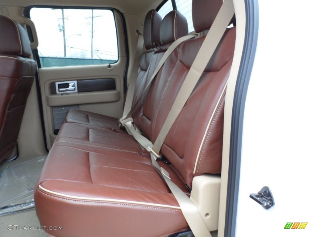King Ranch Chaparral Leather Interior 2012 Ford F150 King Ranch SuperCrew 4x4 Photo #61180825