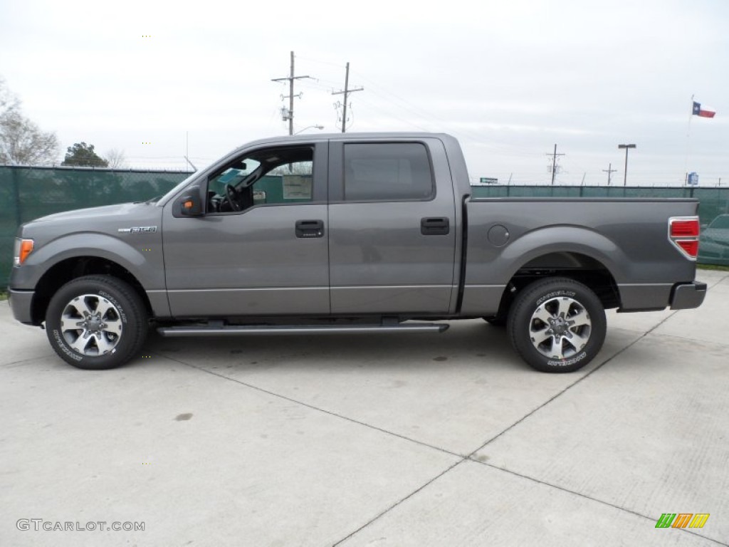 Sterling Gray Metallic 2012 Ford F150 XLT SuperCrew Exterior Photo #61181002