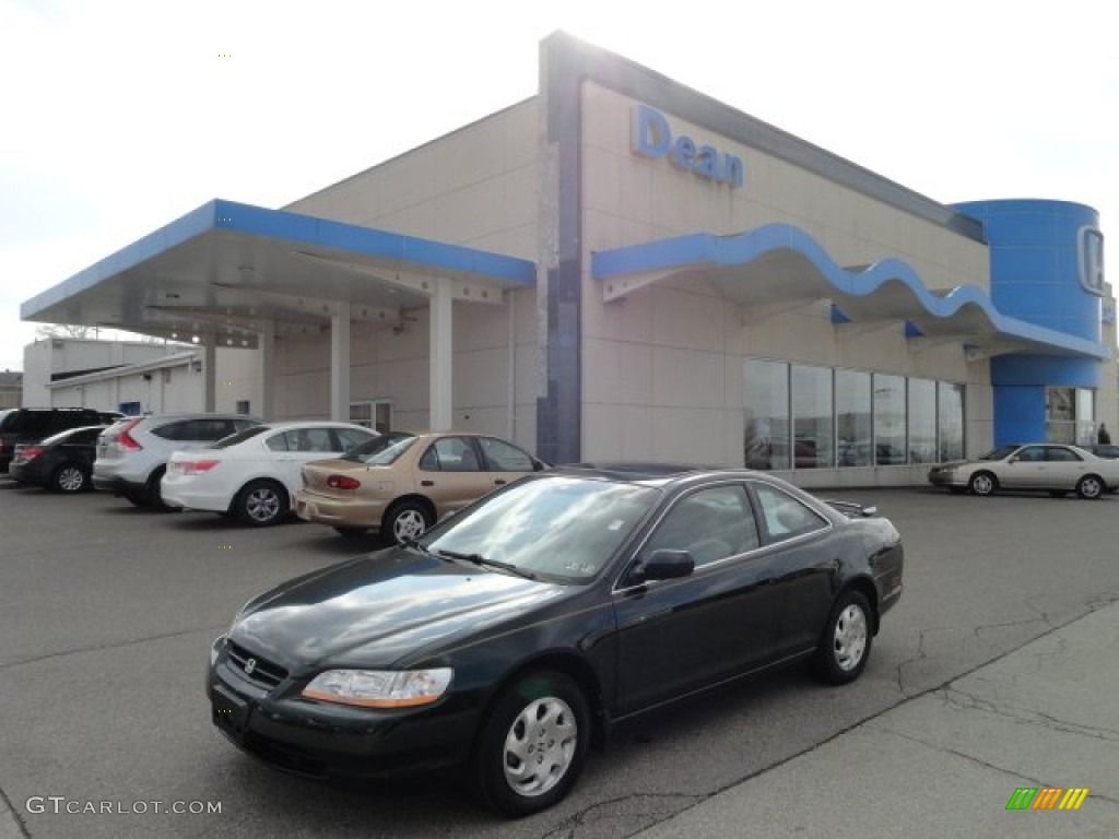 1999 Accord EX Coupe - Dark Emerald Pearl / Tan photo #1