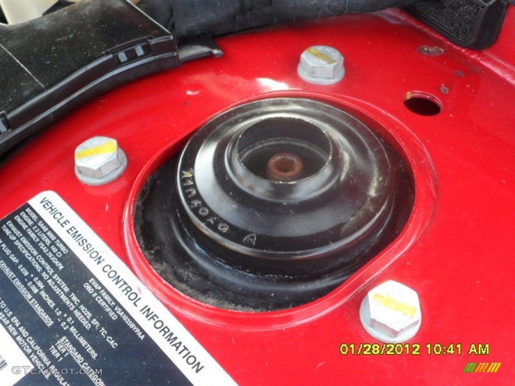 1997 9000 CSE Turbo - Imola Red / Black photo #30