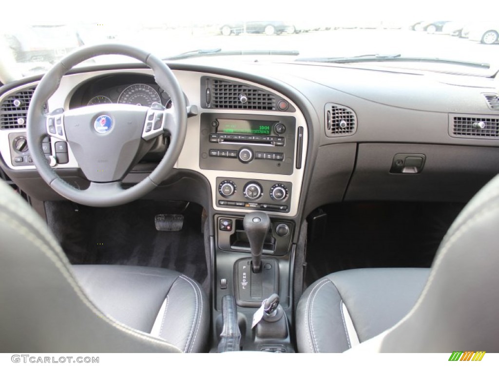 2009 Saab 9-5 Aero Sedan Black Dashboard Photo #61181512