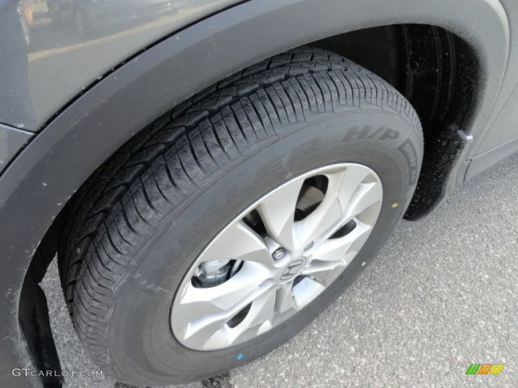 2012 CR-V EX-L 4WD - Polished Metal Metallic / Gray photo #9