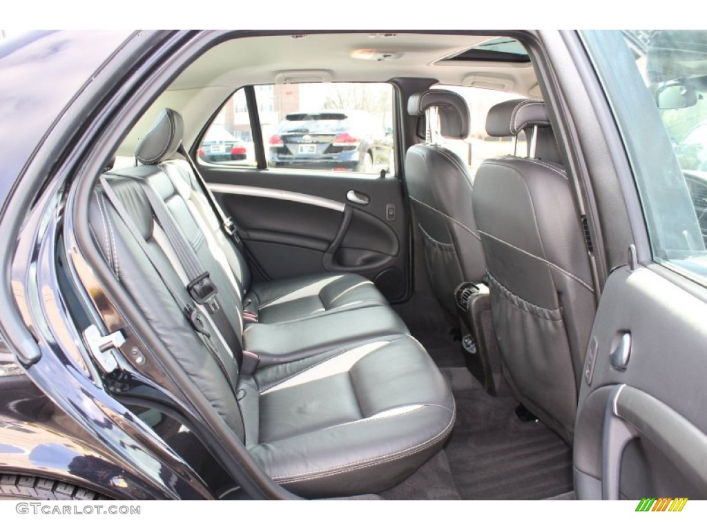 Black Interior 2009 Saab 9-5 Aero Sedan Photo #61181611