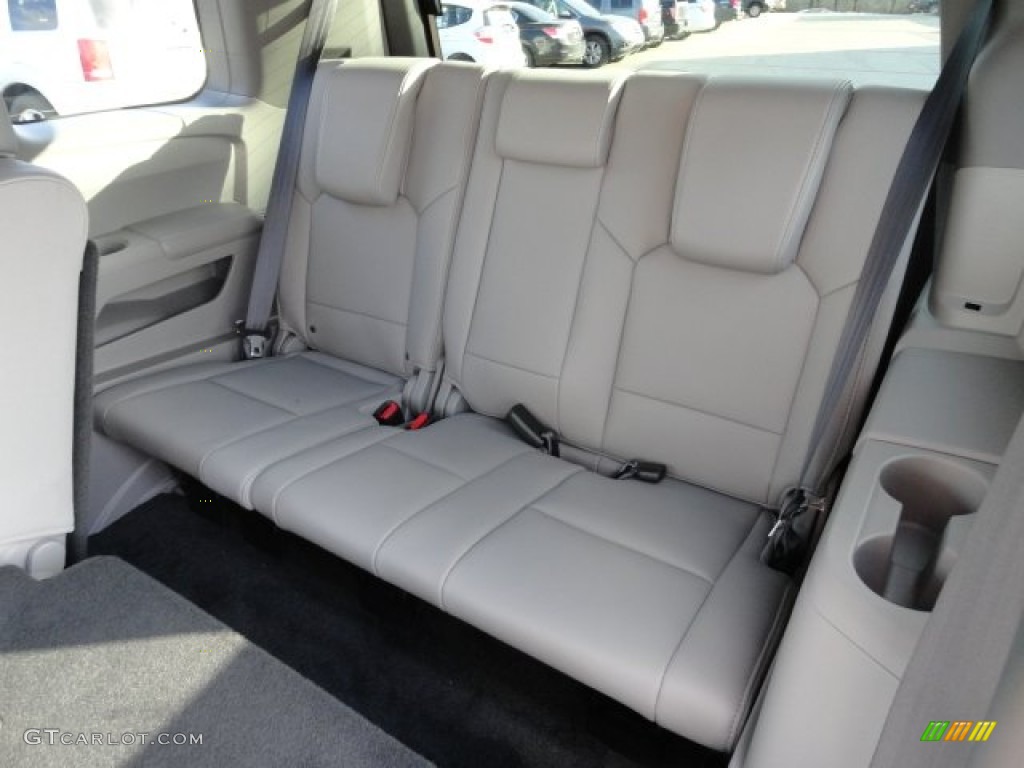 Gray Interior 2012 Honda Pilot Touring 4WD Photo #61181740