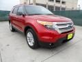 2012 Red Candy Metallic Ford Explorer XLT  photo #1