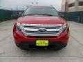 2012 Red Candy Metallic Ford Explorer XLT  photo #8