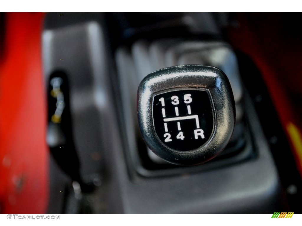 1998 Wrangler SE 4x4 - Flame Red / Gray photo #9