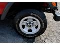1998 Flame Red Jeep Wrangler SE 4x4  photo #15