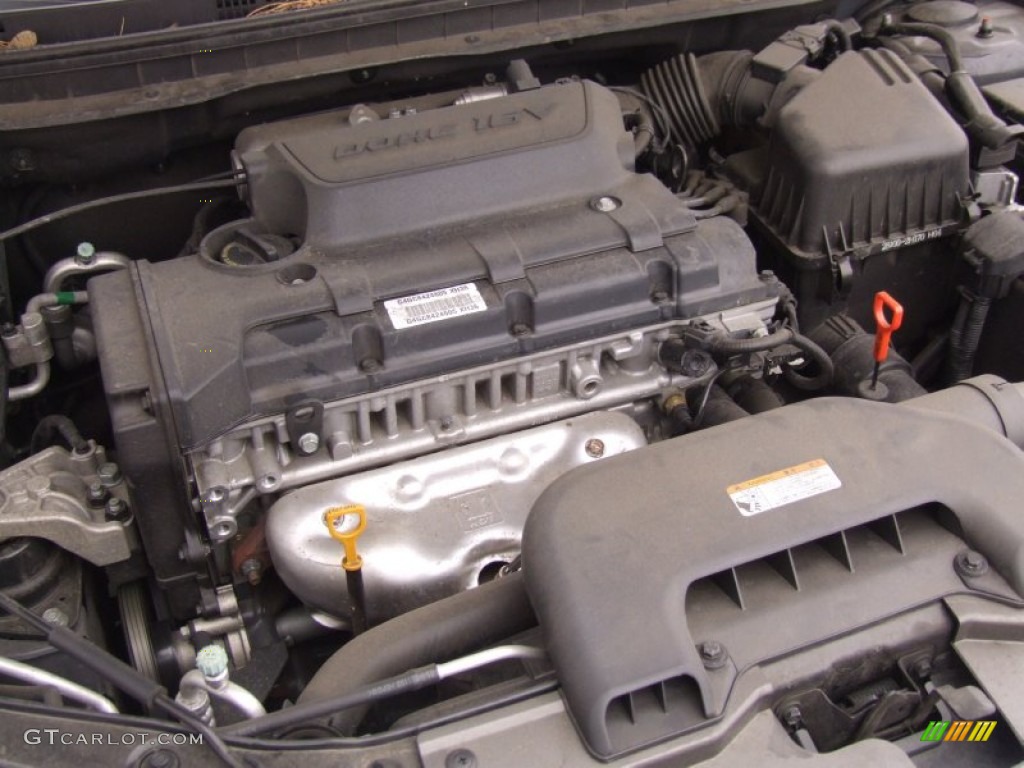 2009 Hyundai Elantra GLS Sedan 2.0 Liter DOHC 16-Valve CVVT 4 Cylinder Engine Photo #61182739
