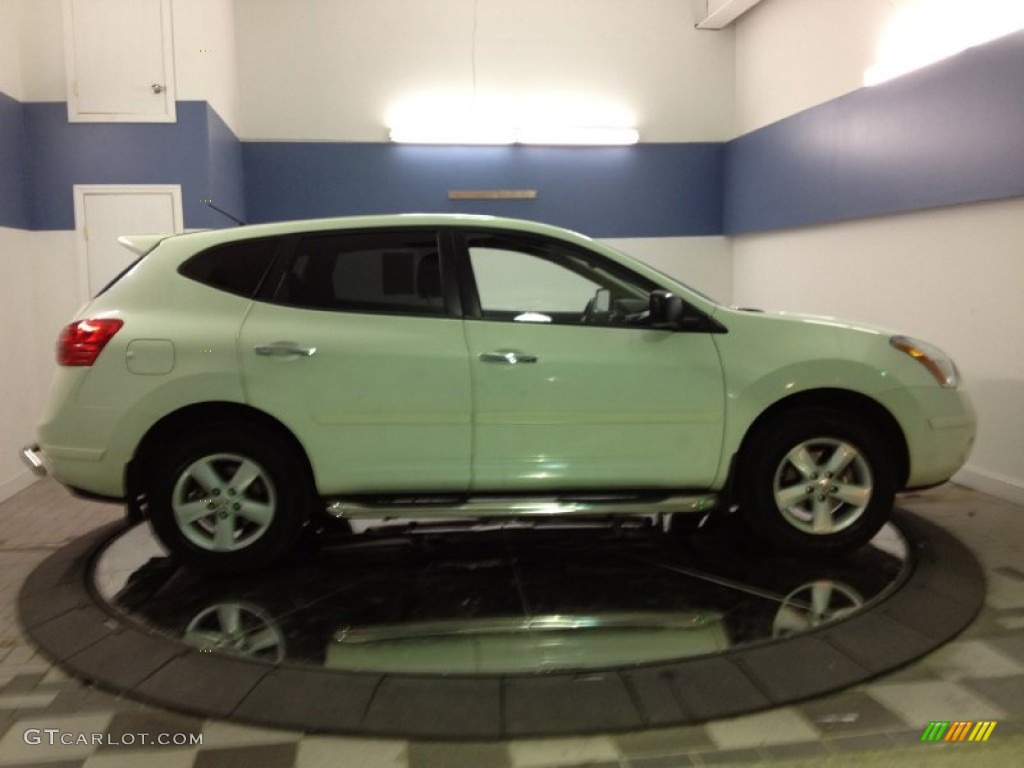 2010 Rogue S AWD 360 Value Package - Phantom White / Black photo #3