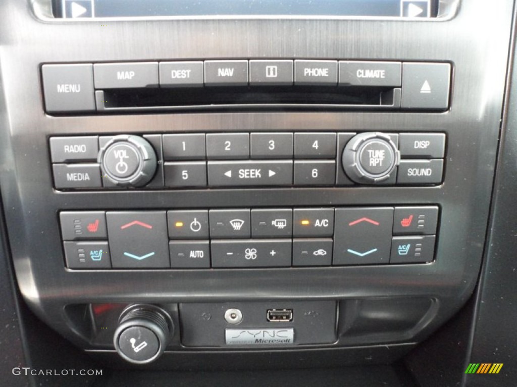 2012 Ford F150 FX4 SuperCrew 4x4 Controls Photo #61182892