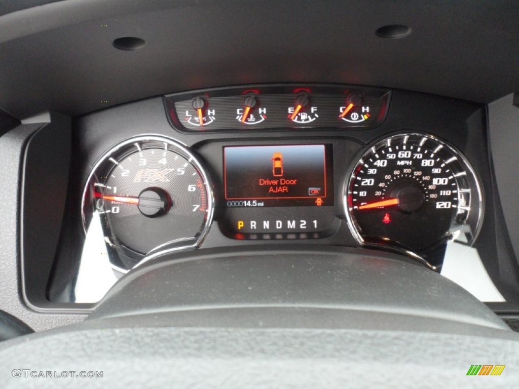 2012 Ford F150 FX4 SuperCrew 4x4 Gauges Photo #61182943