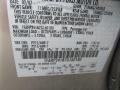 JP: Silver Birch Metallic 2007 Ford Five Hundred SEL Color Code