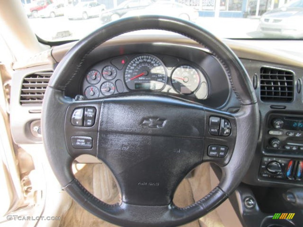 2002 Chevrolet Monte Carlo SS Neutral Steering Wheel Photo #61184200