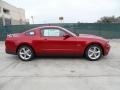 Red Candy Metallic 2012 Ford Mustang GT Coupe Exterior
