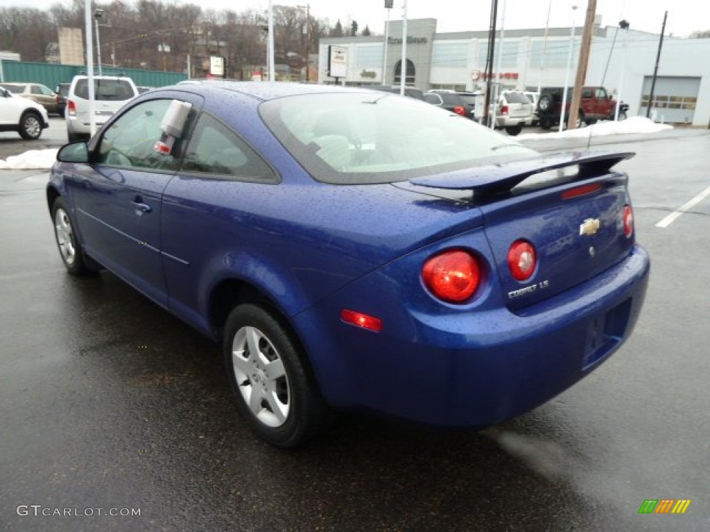 2007 Cobalt LS Coupe - Laser Blue Metallic / Gray photo #2