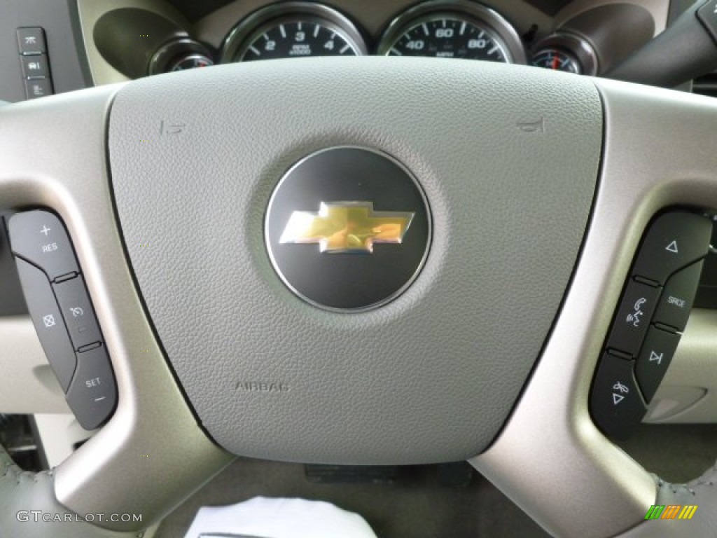 2012 Silverado 1500 LT Extended Cab 4x4 - Graystone Metallic / Light Titanium/Dark Titanium photo #19