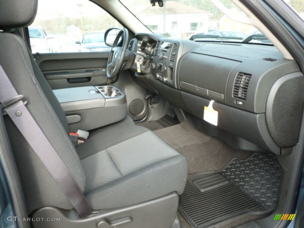 2012 Silverado 1500 LT Crew Cab 4x4 - Blue Granite Metallic / Ebony photo #9