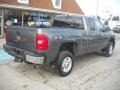 2011 Steel Green Metallic Chevrolet Silverado 2500HD LT Extended Cab 4x4  photo #3