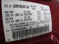 2008 Inferno Red Crystal Pearlcoat Chrysler Pacifica Touring Signature Series  photo #27