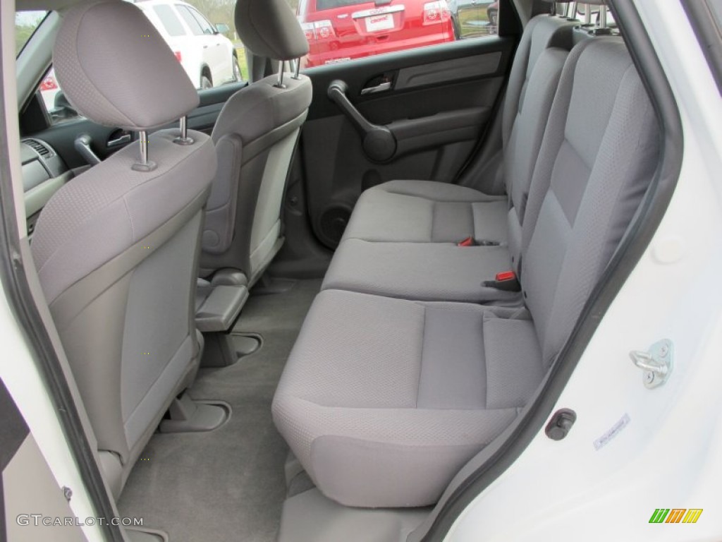 2008 CR-V LX - Taffeta White / Gray photo #12